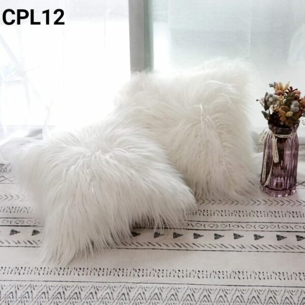 Fundas de cojines peludos (pelo largo). - Imagen 13