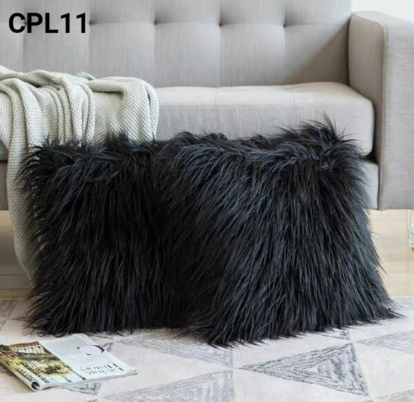 Fundas de cojines peludos (pelo largo). - Imagen 12