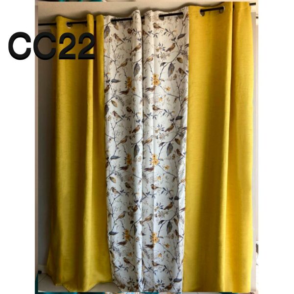 Cortinas Combinadas Con Diseño - Imagen 12