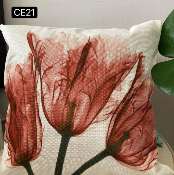 Fundas de cojines estampados florales - Imagen 10