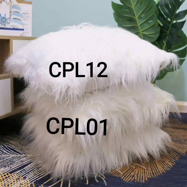 Fundas de cojines peludos (pelo largo). - Imagen 16