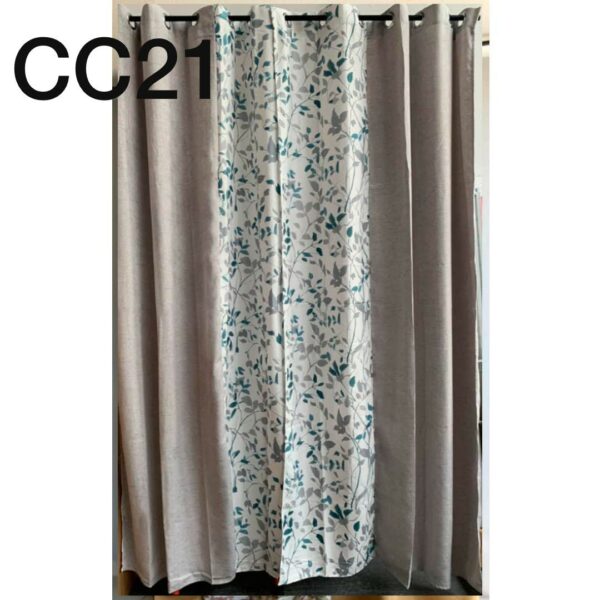 Cortinas Combinadas Con Diseño - Imagen 11