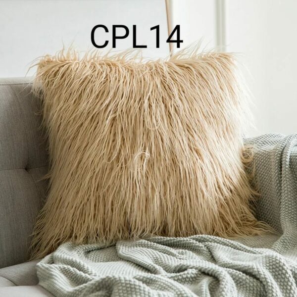 Fundas de cojines peludos (pelo largo). - Imagen 15