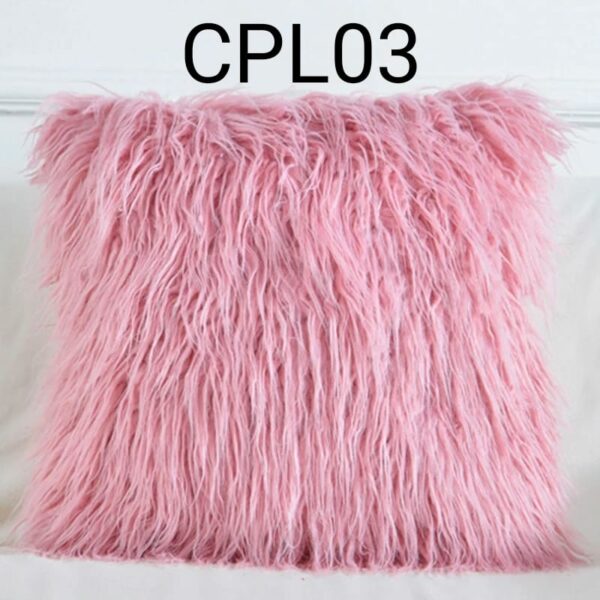 Fundas de cojines peludos (pelo largo). - Imagen 4