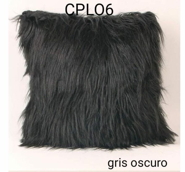 Fundas de cojines peludos (pelo largo). - Imagen 7