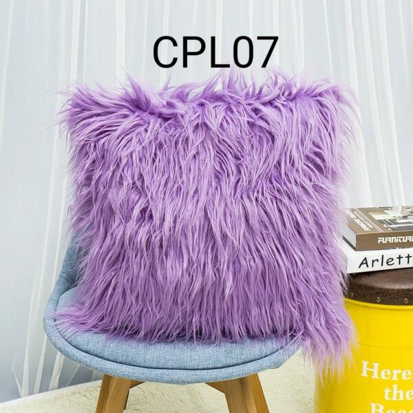 Fundas de cojines peludos (pelo largo). - Imagen 8