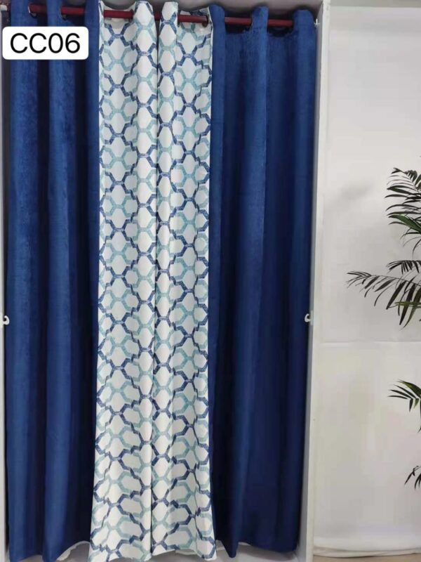 Cortinas Combinadas Con Diseño - Imagen 6