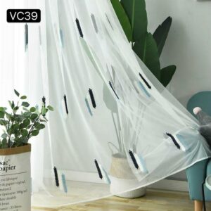Visillos bordados