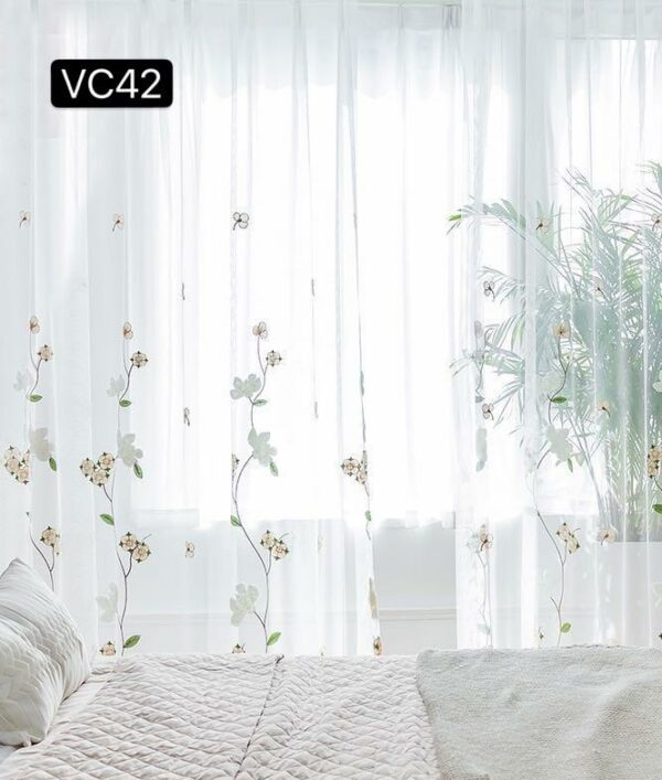 Visillos bordados - Imagen 6