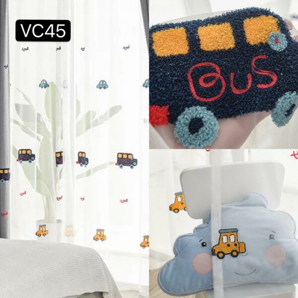 Visillos bordados - Imagen 3