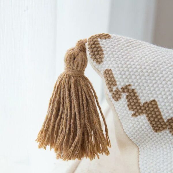 Fundas de Cojines Kilim Con Borlas - Imagen 3