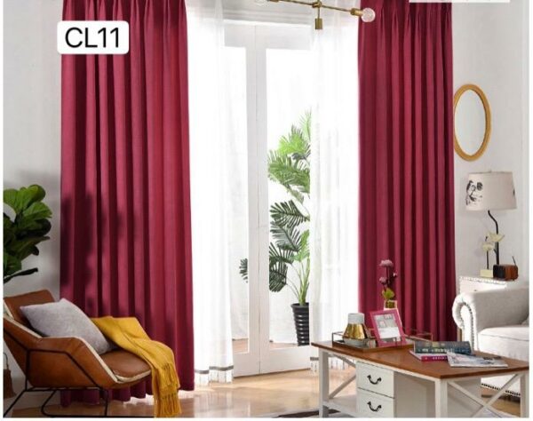 Cortinas  de un tono - Imagen 9