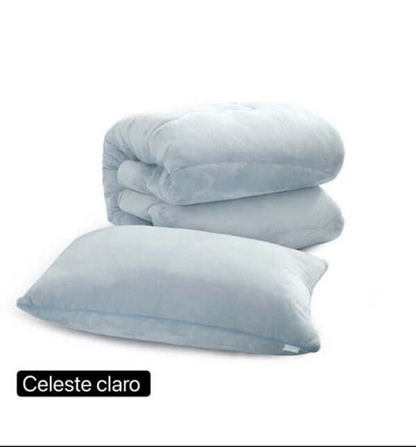 Cubrecama polar con Chiporro tonos pasteles - Imagen 3