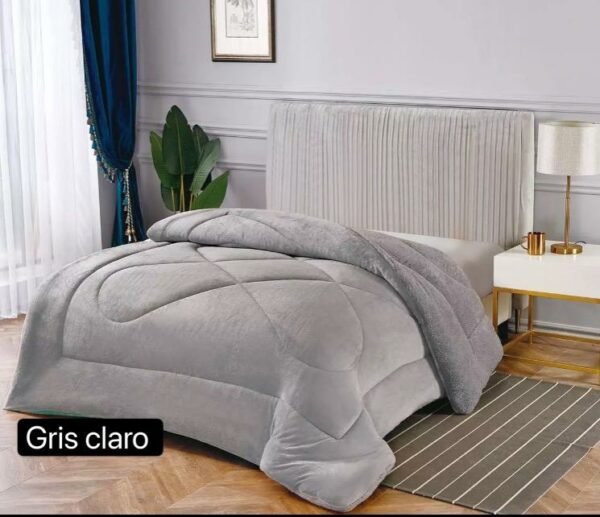 Cubrecama polar con Chiporro tonos pasteles - Imagen 4