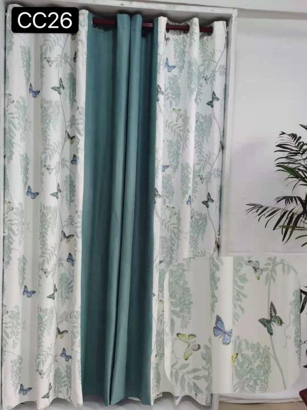 Cortinas Combinadas Con Diseño