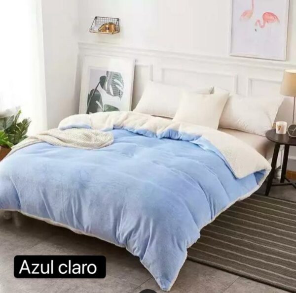 Cubrecama polar con Chiporro tonos pasteles - Imagen 7