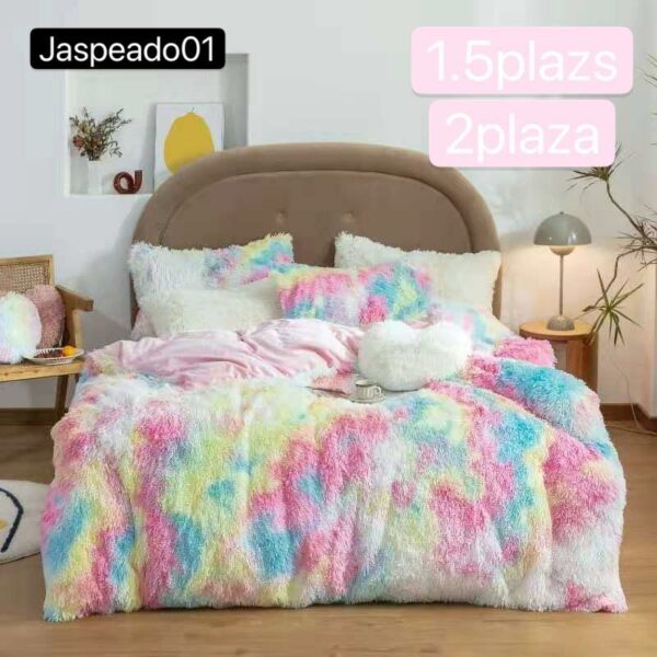 Cubrecama peludo 2 plazas - Imagen 11