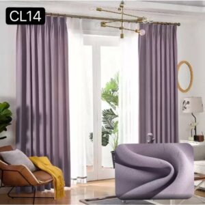 Cortinas de un tono