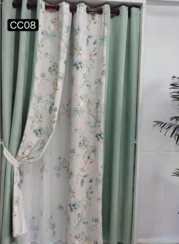 Cortinas Combinadas Con Diseño