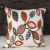 Fundas de cojines bordadas con flores - Imagen 18