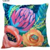 Fundas de cojines estampados florales - Imagen 6