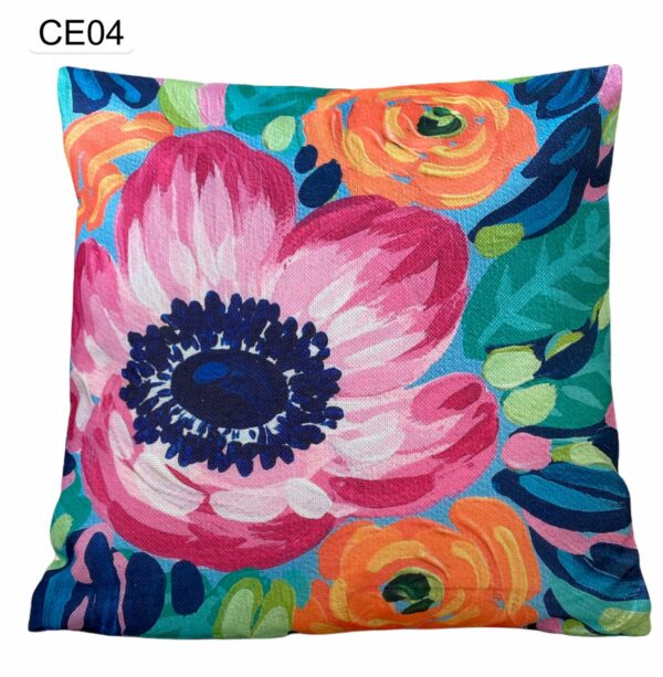 Fundas de cojines estampados florales - Imagen 5