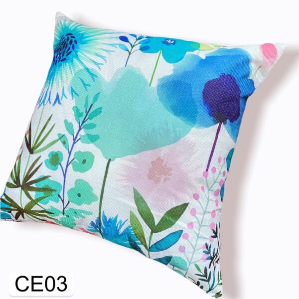 Fundas de cojines estampados florales - Imagen 4