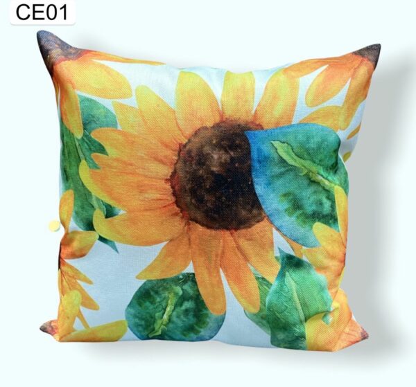 Fundas de cojines estampados florales - Imagen 2