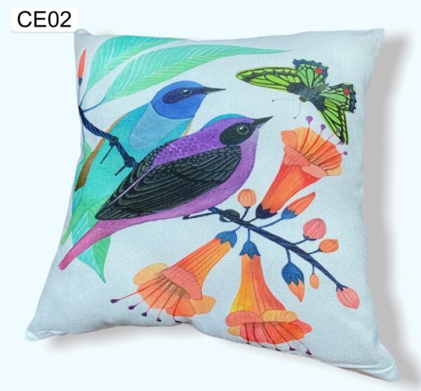 Fundas de cojines estampados florales - Imagen 3