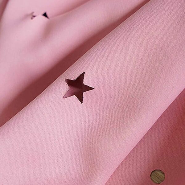CORTINAS   CON  PERFORACIONES DE ESTRELLAS Y VISILLOS - Imagen 5