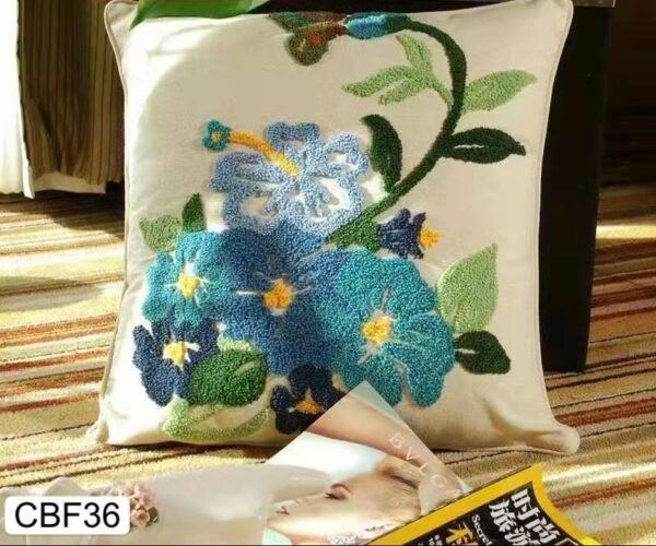 Fundas de cojines bordadas - Imagen 6