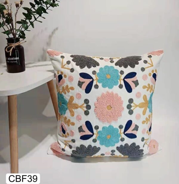 Fundas de cojines bordadas - Imagen 10