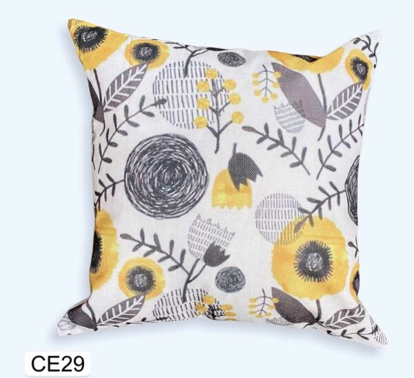Fundas de cojines con estampados florales - Imagen 3