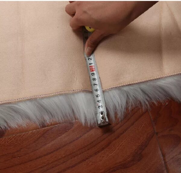 Alfombras redondas de pelo fino - 120 cm. - Imagen 3