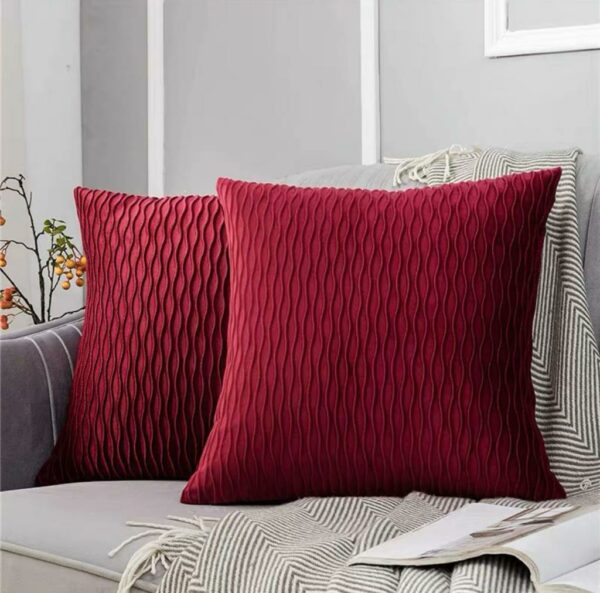Fundas de cojines velvet ondas - Imagen 2