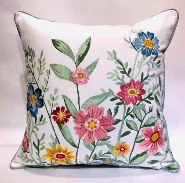 Fundas de cojines bordados - Imagen 2