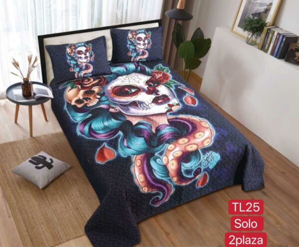 Cubrecamas 2 plazas  con diseño - Imagen 8