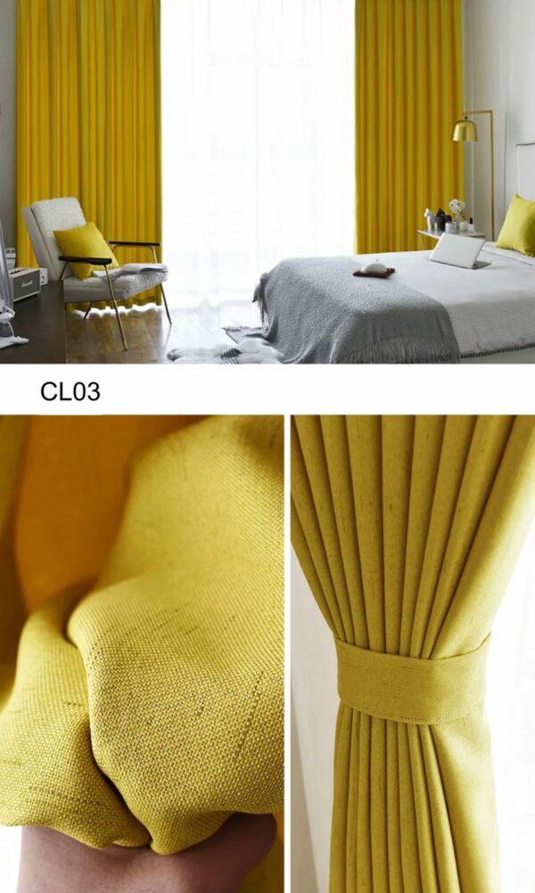 Cortinas  de un tono - Imagen 4