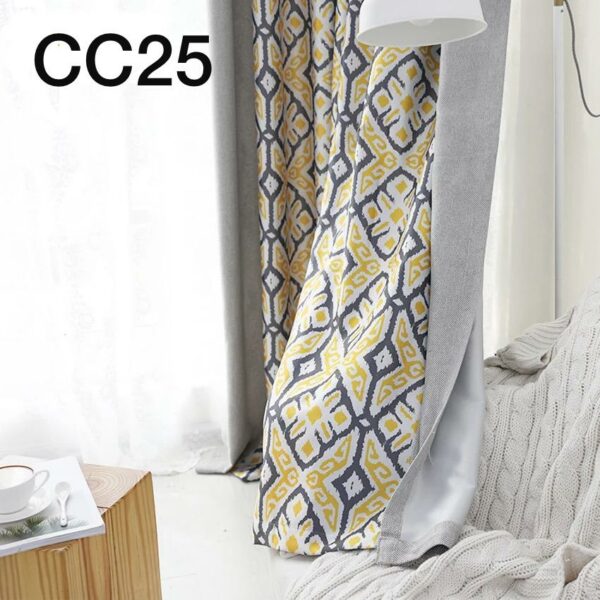 Cortinas Combinadas Con Diseño - Imagen 15