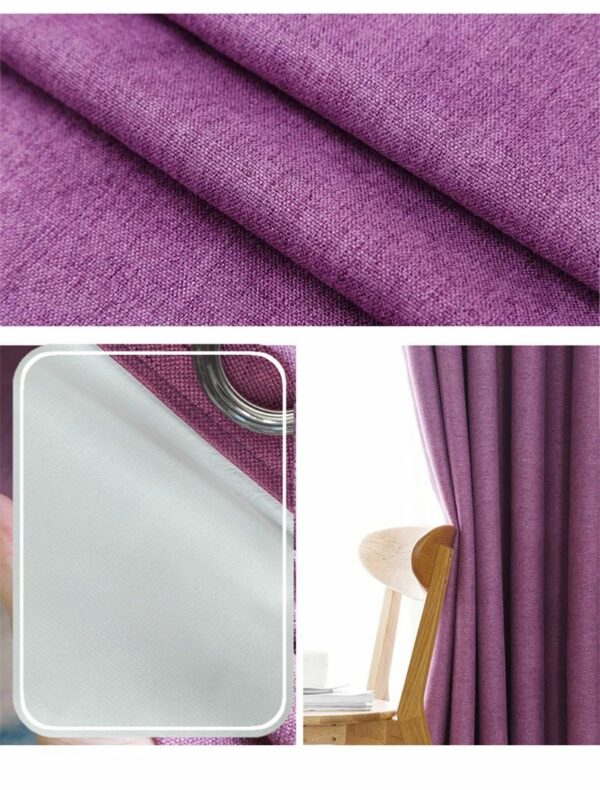 Cortinas black out engomada - Imagen 3