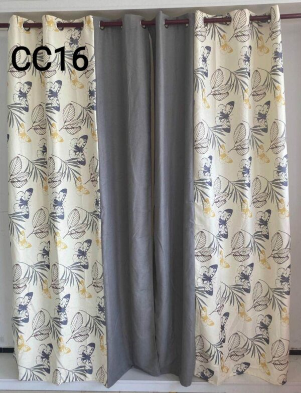 Cortinas Combinadas Con Diseño - Imagen 7