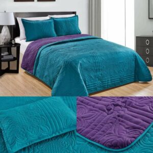 Cubrecama Reversible SUPER KING