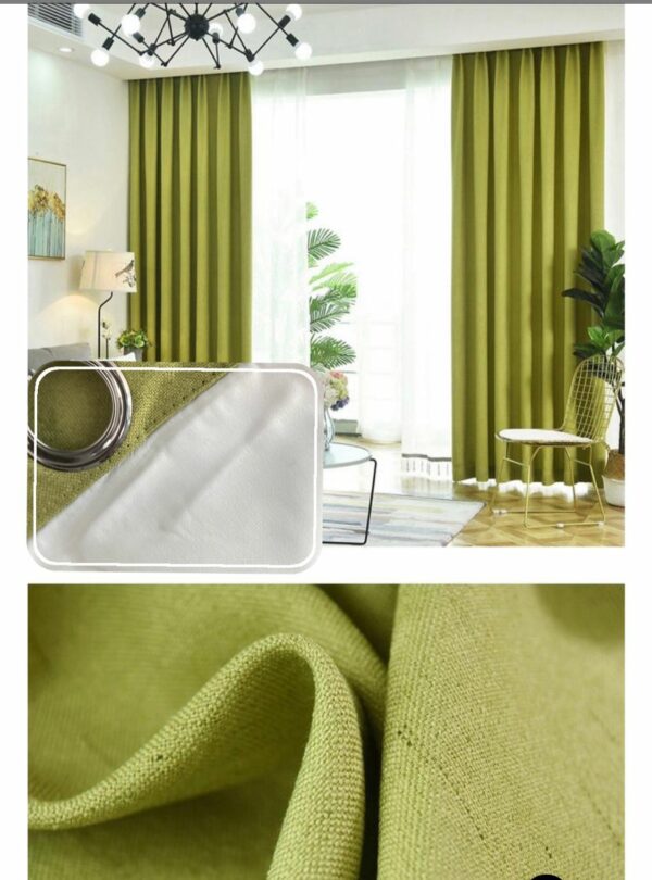 Cortinas black out engomada - Imagen 5