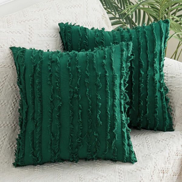 Funda de cojín con flequillos - Imagen 3