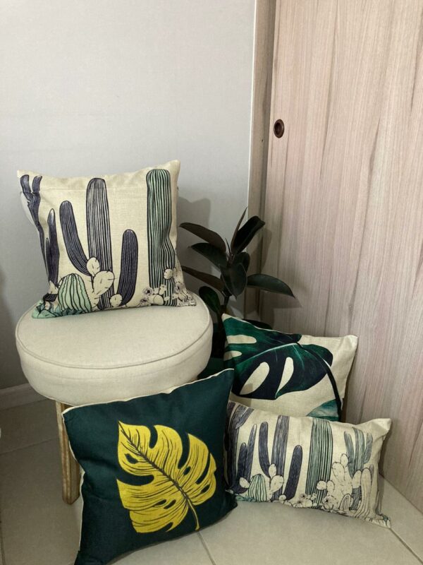 Fundas de cojines estampados florales - Imagen 5