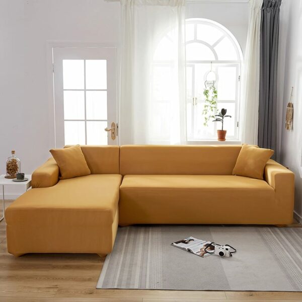 Fundas De Sofa En Un Tono - Imagen 11