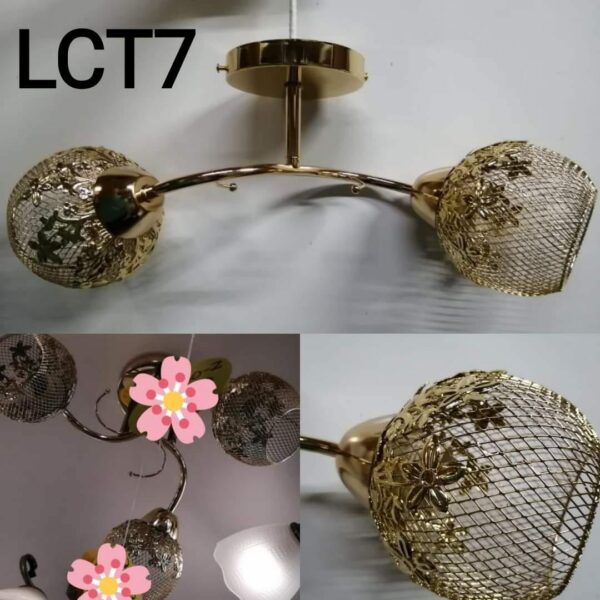Lampara metálica de techo - Imagen 8