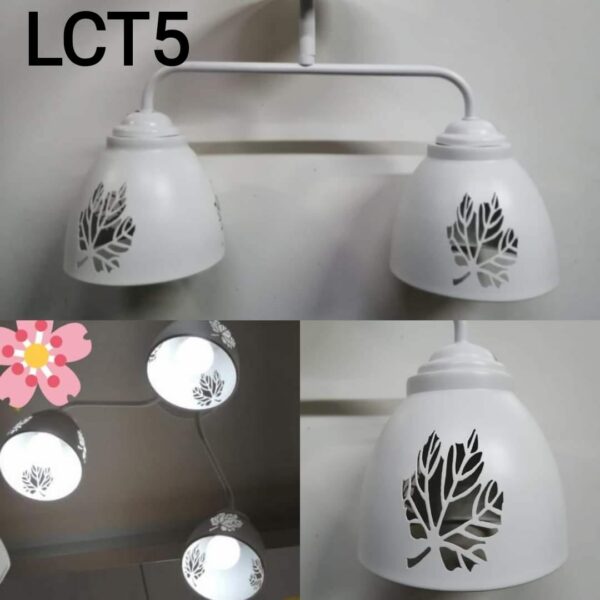 Lampara metálica de techo - Imagen 6