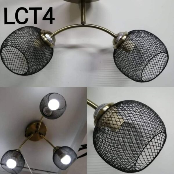 Lampara metálica de techo - Imagen 5