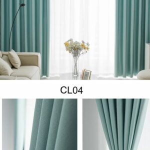 Cortinas  de un tono